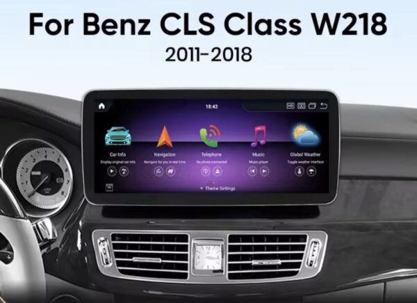 Mercedes CLS W218 2010–2018 – originalna Android multimedija, navigacija
