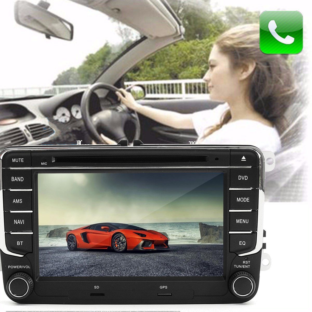 VW Auto Radio Original NAVIGACIJA Europske mape