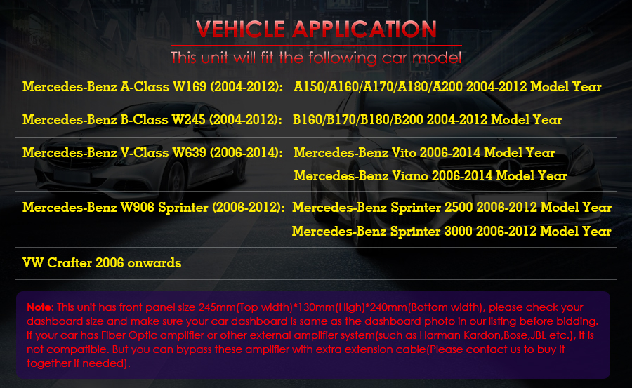 Mercedes B 2din radio GPS Navigacija