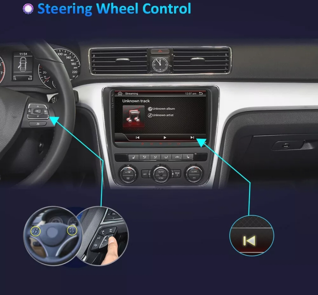 2din radio VW GOLF 5 6 Polo Passat ANDROID GPS NAVIGACIJA