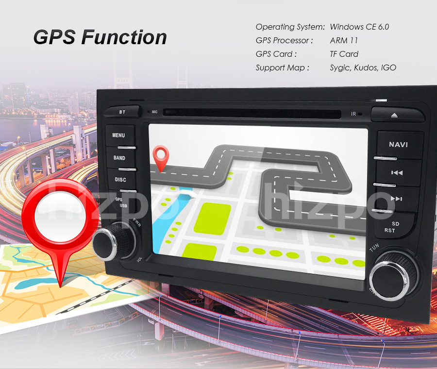 2din Audi A4 B4 B6 B7 RS4 GPS NAVIGACIJA RADIO