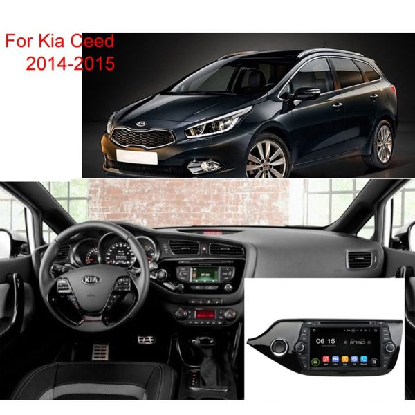 Original 2din radio Kia Ceed 2013 2014 2015