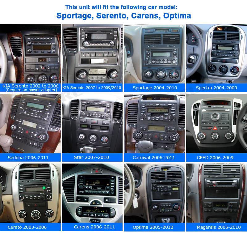 ORIGINAL RADIO GPS Kia Ceed 2006 2007 2008 2009