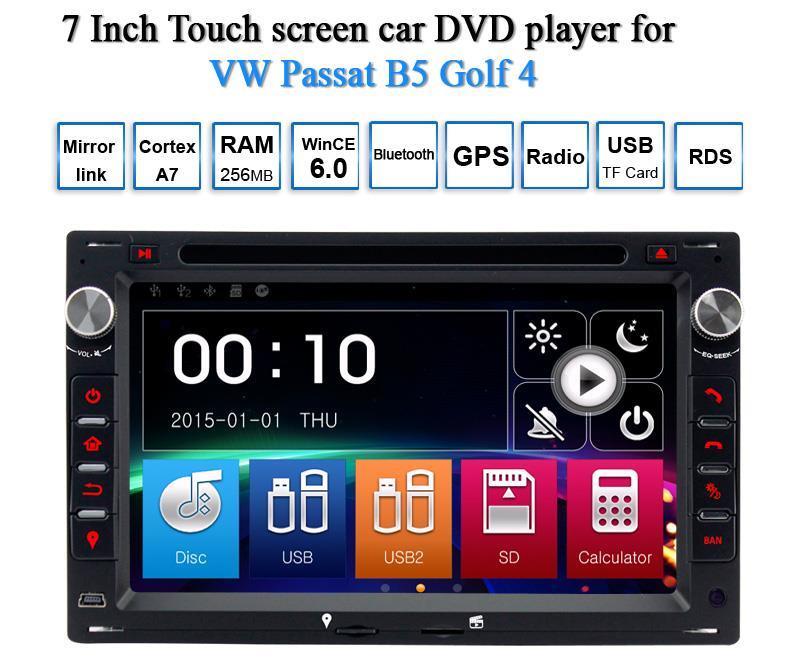 Vw Polo Škoda Superb Passat B5 Golf 4 2din NAVIGACIJA GPS Bluetooth