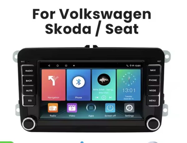 VW TIGUAN Passat GOLF Original 2din Radio Navigacija CARPLAY