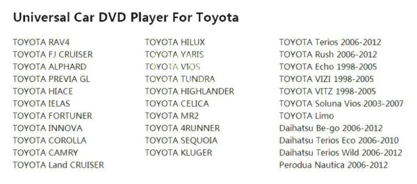 Toyota Corrola Original 2din Android Radio NAVIGACIJA GPS