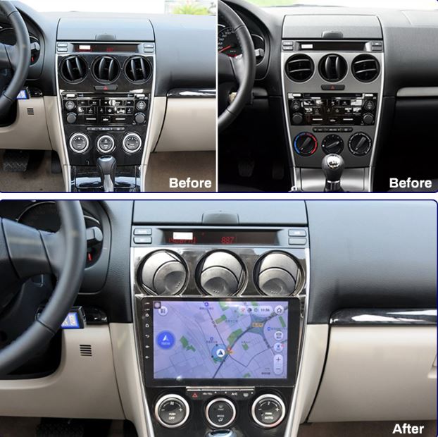 MAZDA 6 2DIN Original radio ANDROID NAVIGACIJA