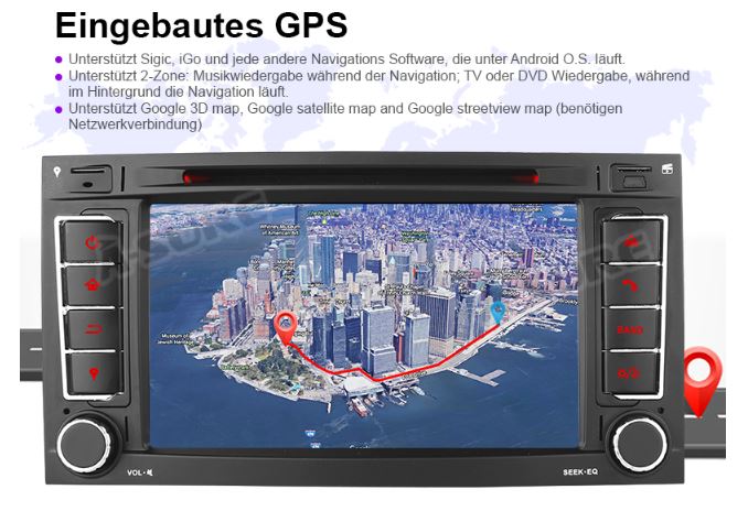 Transporter T5 Touareg Multivan ORIGINAL ANDROID MULTIMEDIJA