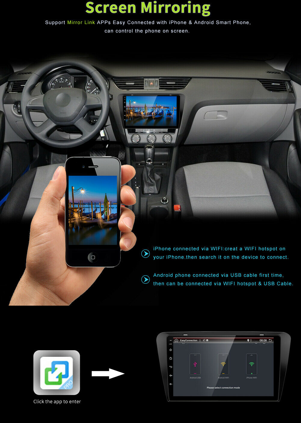 ŠKODA OCTAVIA 2014 2015 original radio Navigacija Multimedija WIFI