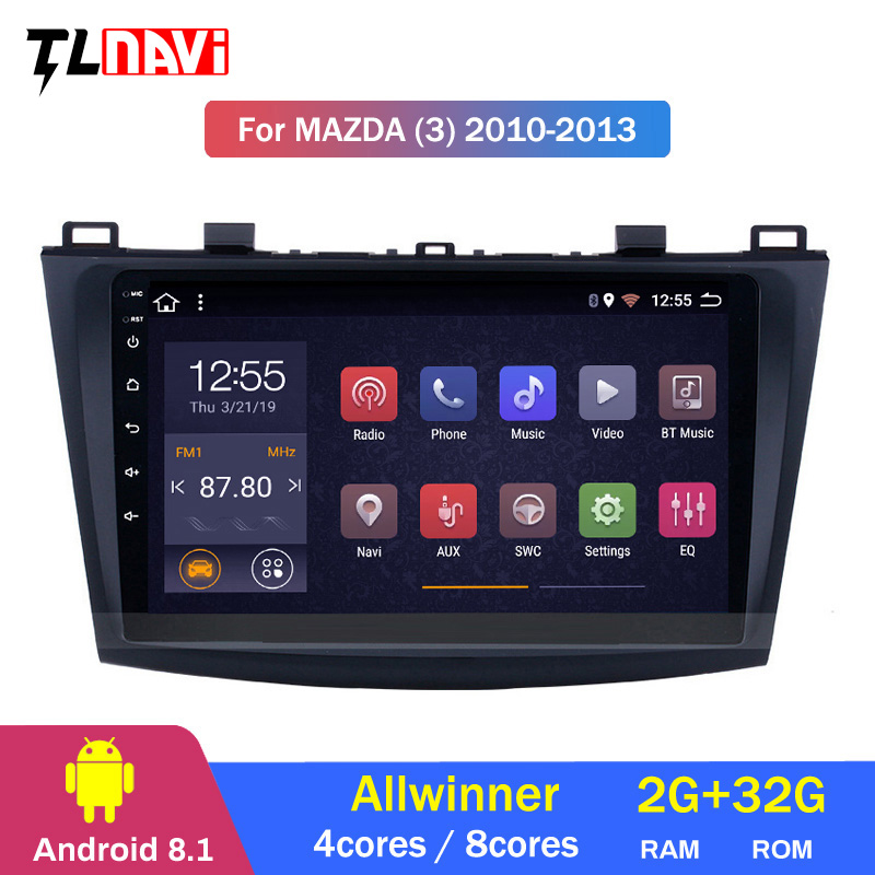 MAZDA 3 2010 - 2013 ORIGINAL DIN2 radio Android GPS WIFI MUILTIMEDIJA