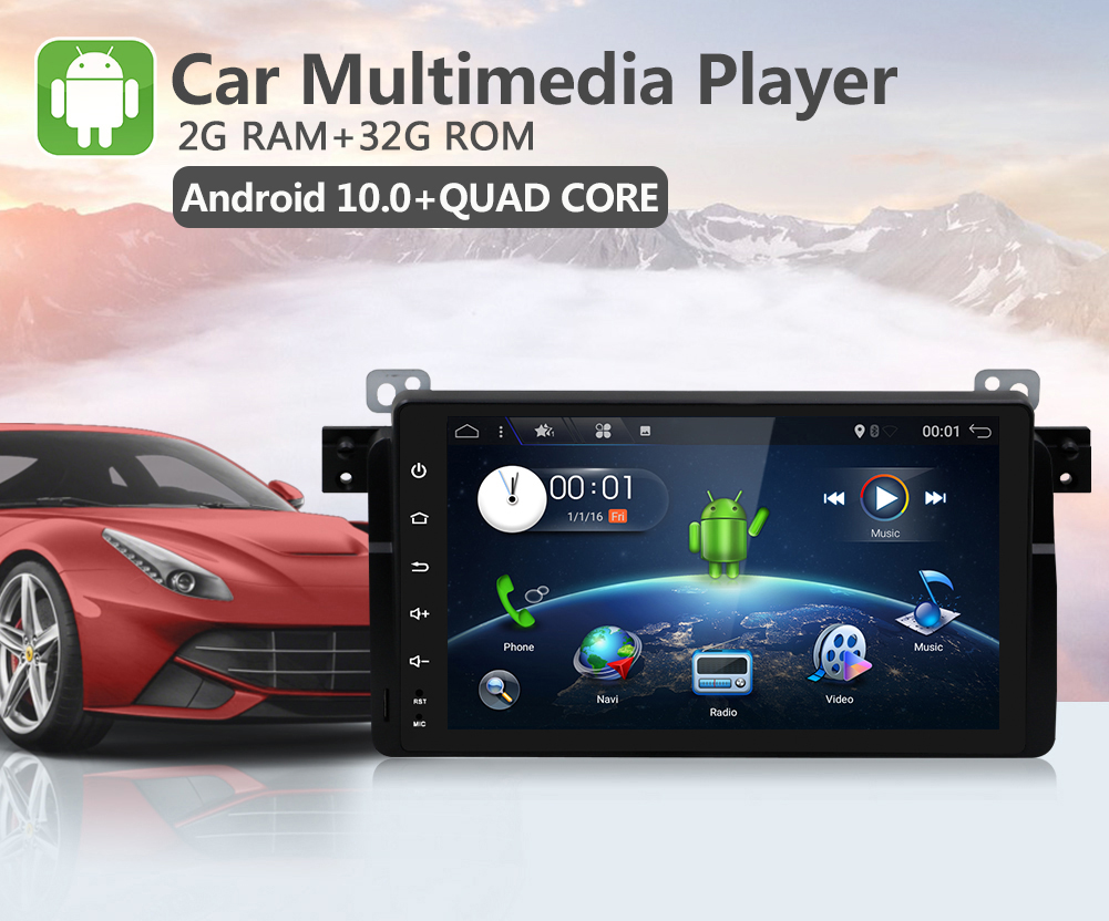 BMW E46 M3 X3 original Android 2din radio