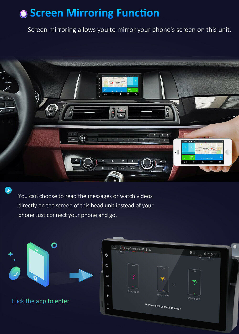 BMW E46 M3 X3 original Android 2din radio
