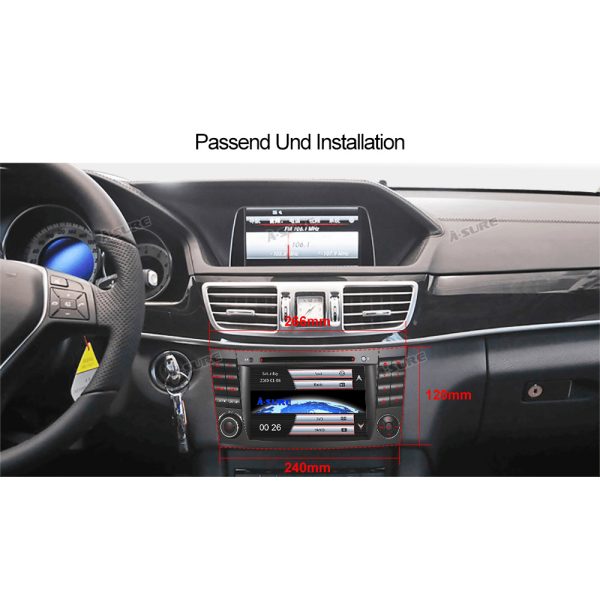 Mercedes W211 W219 original radio MULTIMEDIJA