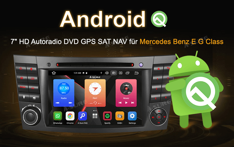 Mercedes E klasa Android 10 MUTLIMEDIJA