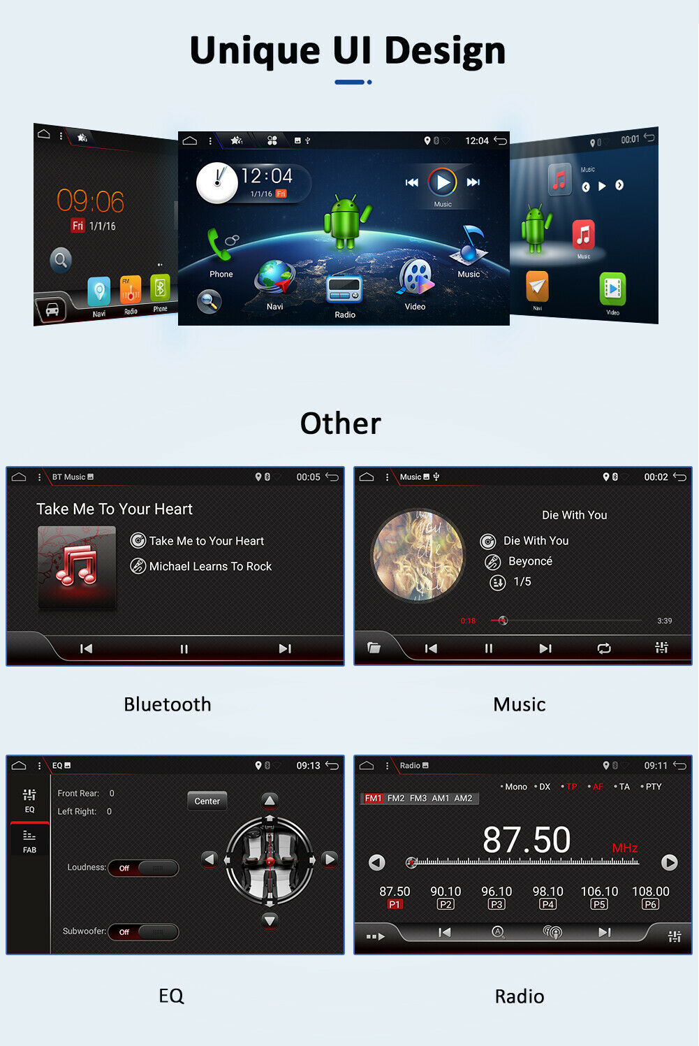 Nissan Juke Android original DIN2 radio multimedija navigacija PARKING