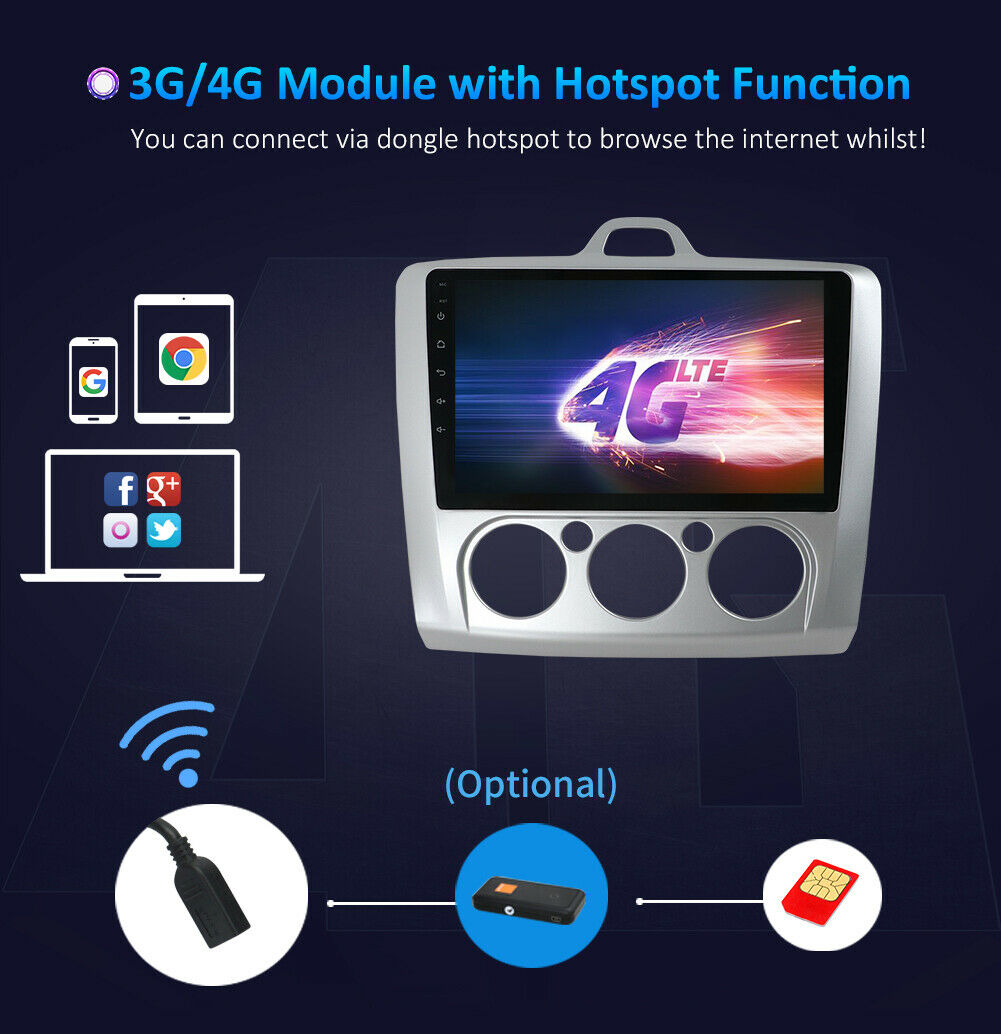 Ford Focus 2006 - 2011 ORIGINAL Android radio