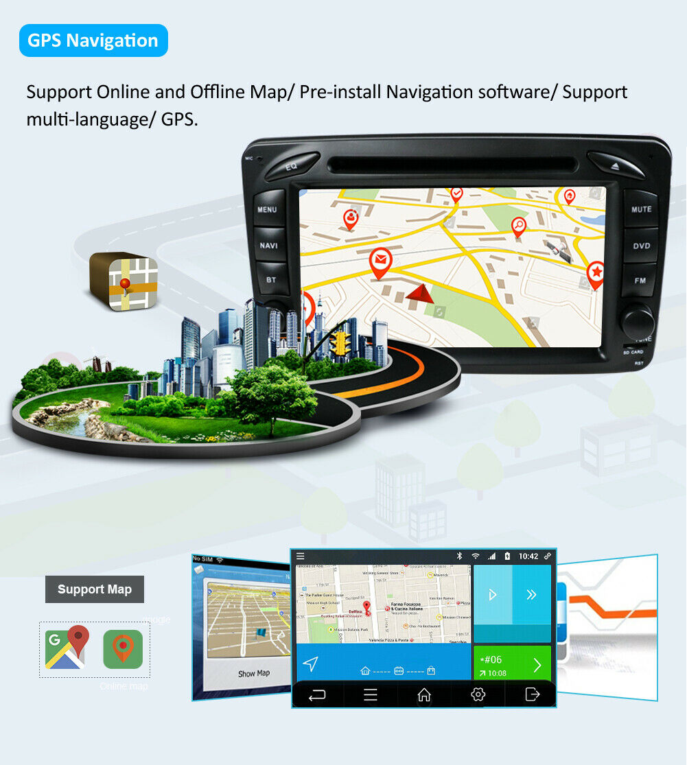 Mercedes A B klasa W168 VITO original MULTIMEDIJA GPS