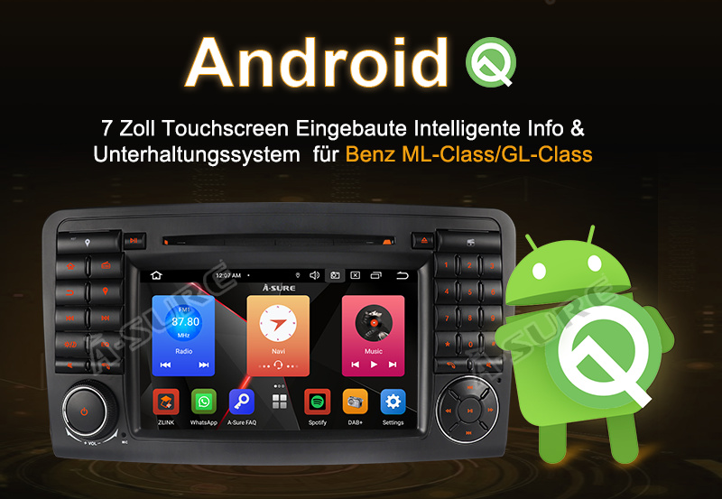 Mercedes ML GL W164 X164 original ANDROID MULTIMEDIJA