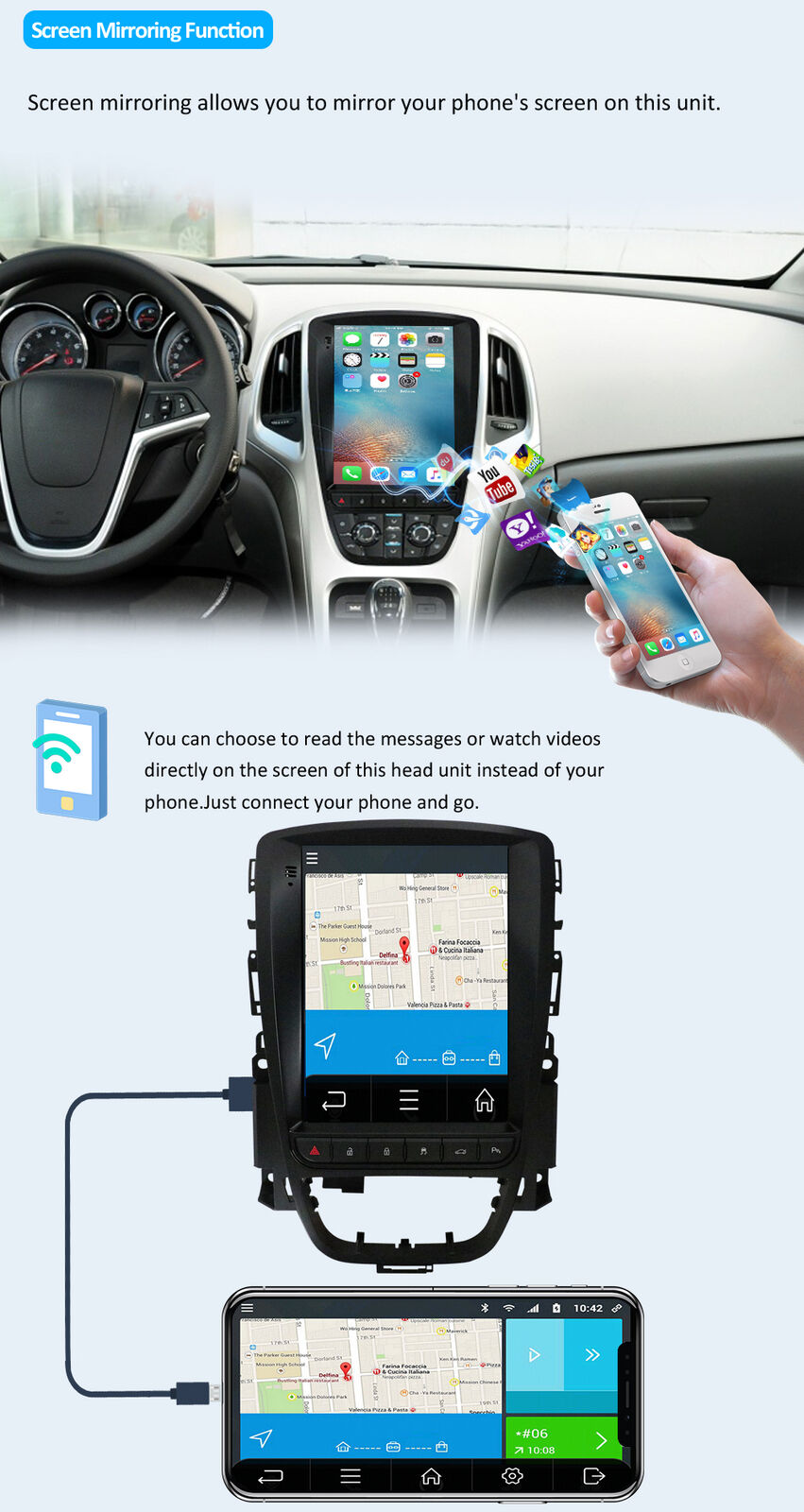 OPEL ASTRA J 2010 2011 2012 2013 original Android 11
