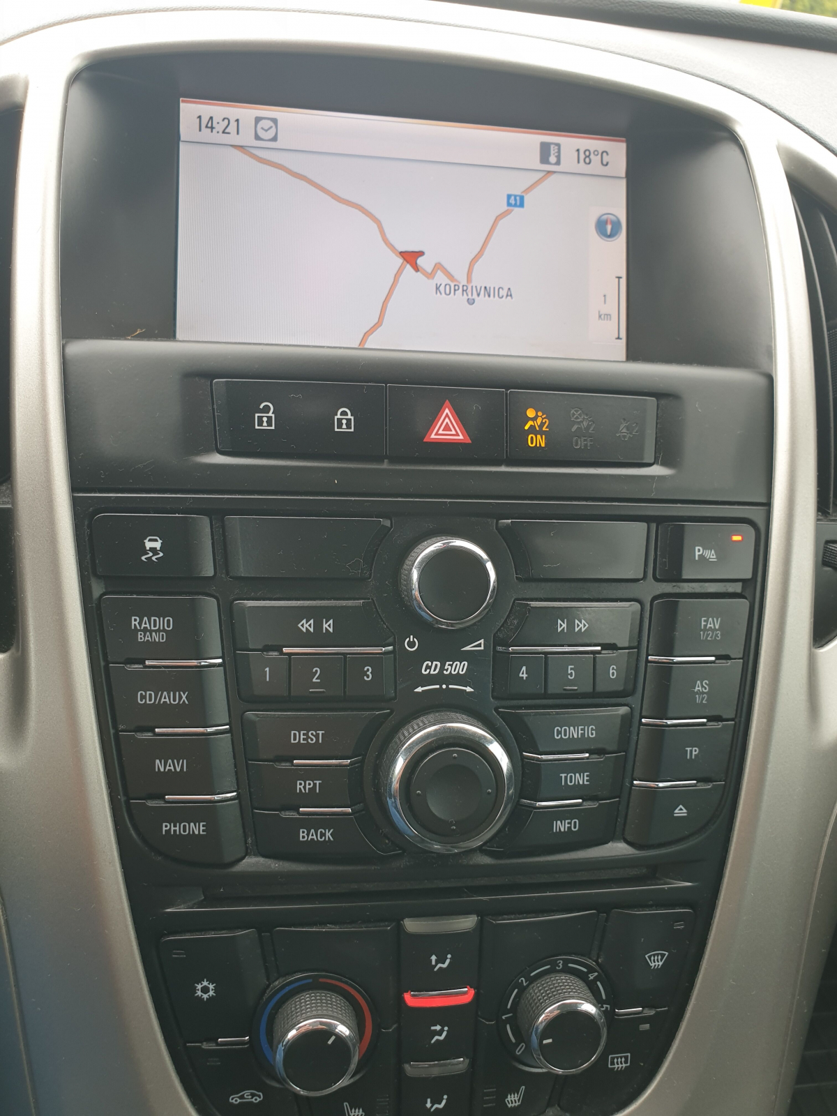OPEL ASTRA J 2010 2011 2012 2013 original Android 11
