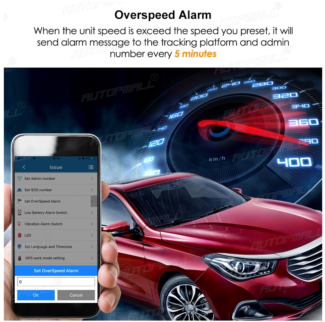 GPS mini NAJMANJI Lokator za vozila AUDIO PRISLUŠKIVANJE