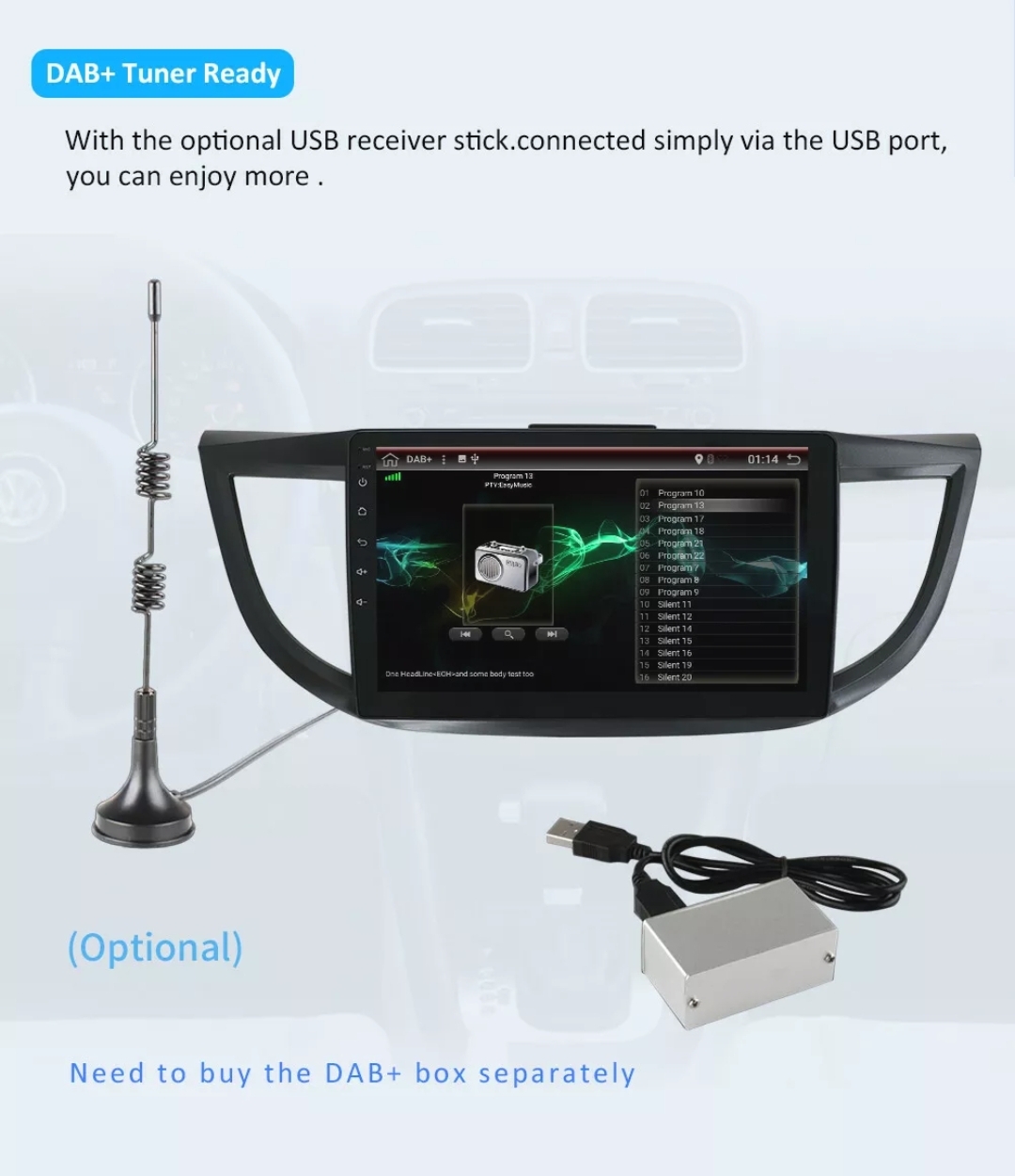 Original Android Multimedija Honda Crv 2012 - 2016