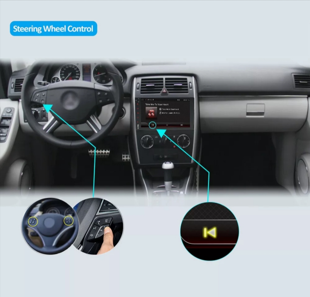 Mercedes A B klasa original ANDROID 10 NAVIGACIJA MULTIMEDIJA WIFI