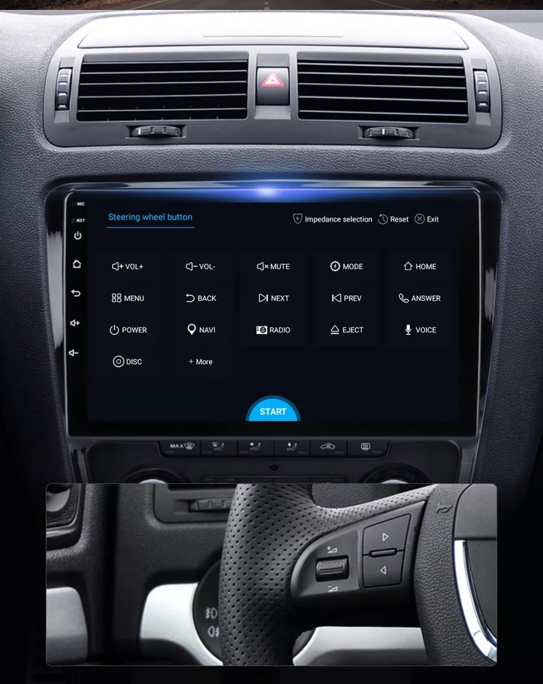 Škoda Octavia 2 2007 - 2013 original RADIO 2DIN ANDROID MULTIMEDIJA
