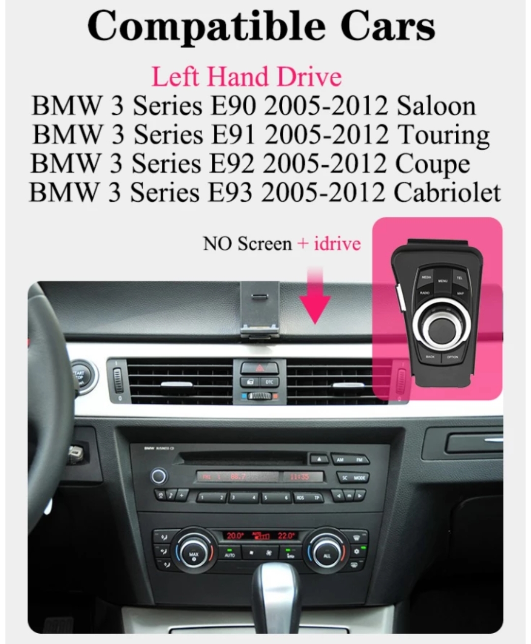 BMW E90 E91 E92 E93 original ANDROID 11 NAVIGACIJA
