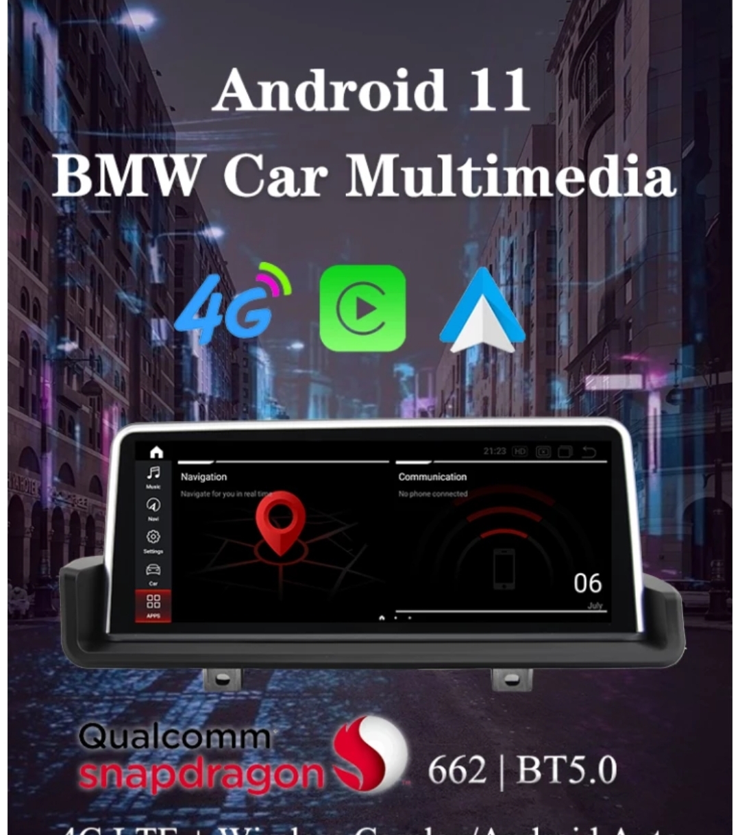 BMW E90 E91 E92 E93 original ANDROID 11 NAVIGACIJA