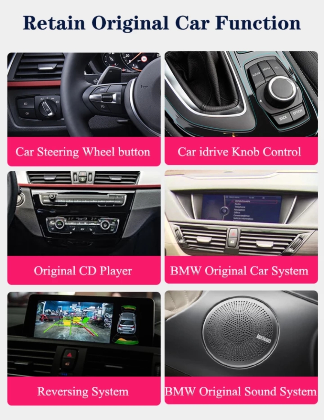 BMW E90 E91 E92 E93 original ANDROID 11 NAVIGACIJA