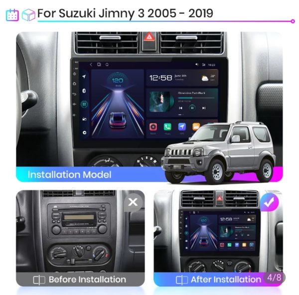 Suzuki Jimny 3 2005-2019 ORIGINAL MULTIMEDIJA ANDROID NAVIGACIJA WIFI