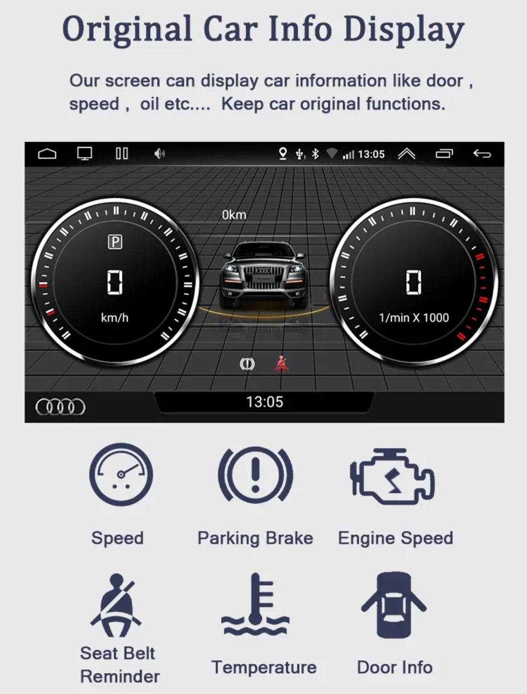 Audi A4 B8 A5 S5 A4L 2009-2016 Original ANDROID MULTIMEDIJA NAVIGACIJA