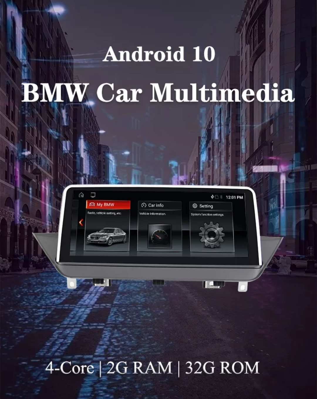 BMW 1 E84 2009-2015 ORIGINAL radio multimedija GPS WIFI Android