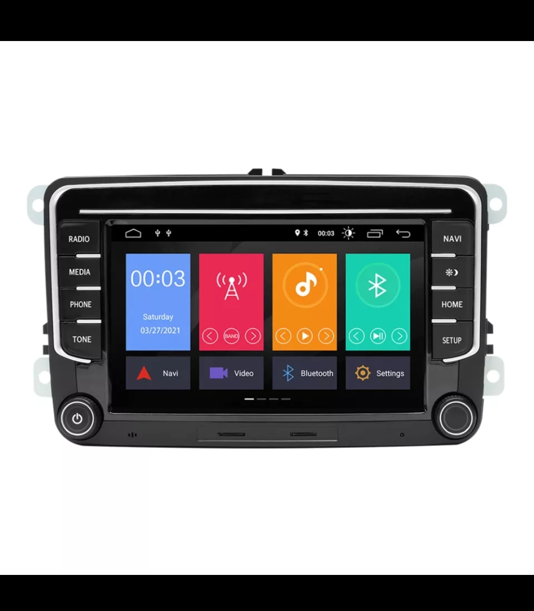 Original RADIO Android VW GOLF PASSAT POLO ŠKODA MULTIMEDIJA