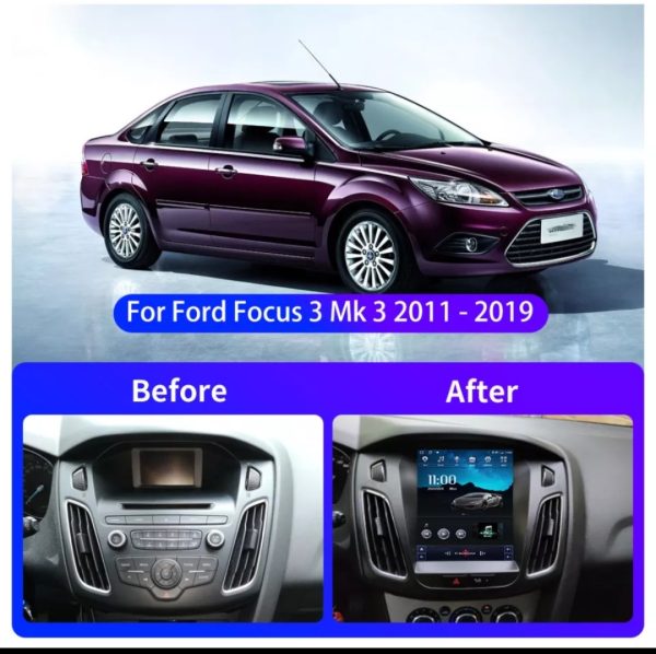 Ford Focus MK3 2011 - 2017 ORIGINAL MULTIMEDIJA TESLA STYLE ANDROID