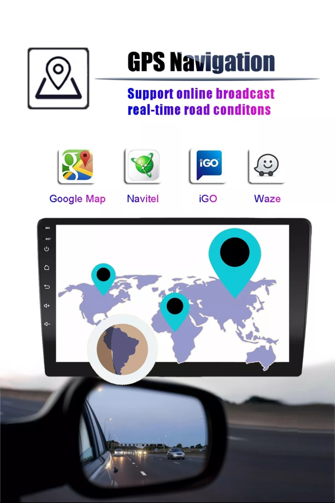 Kia Sorento 2004 - 2008 ORIGINAL radio multimedija navigacija GPS WIFI