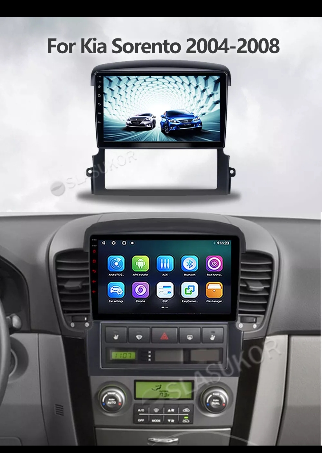 Kia Sorento 2004 - 2008 ORIGINAL radio multimedija navigacija GPS WIFI