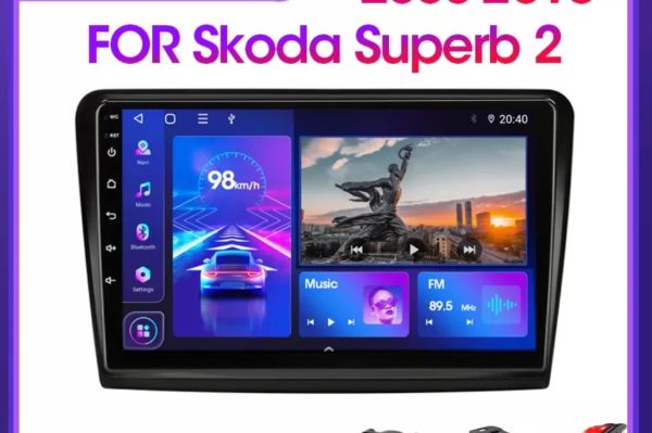 Original RADIO Škoda Superb 2 2008-2015 android navigacija multimedija