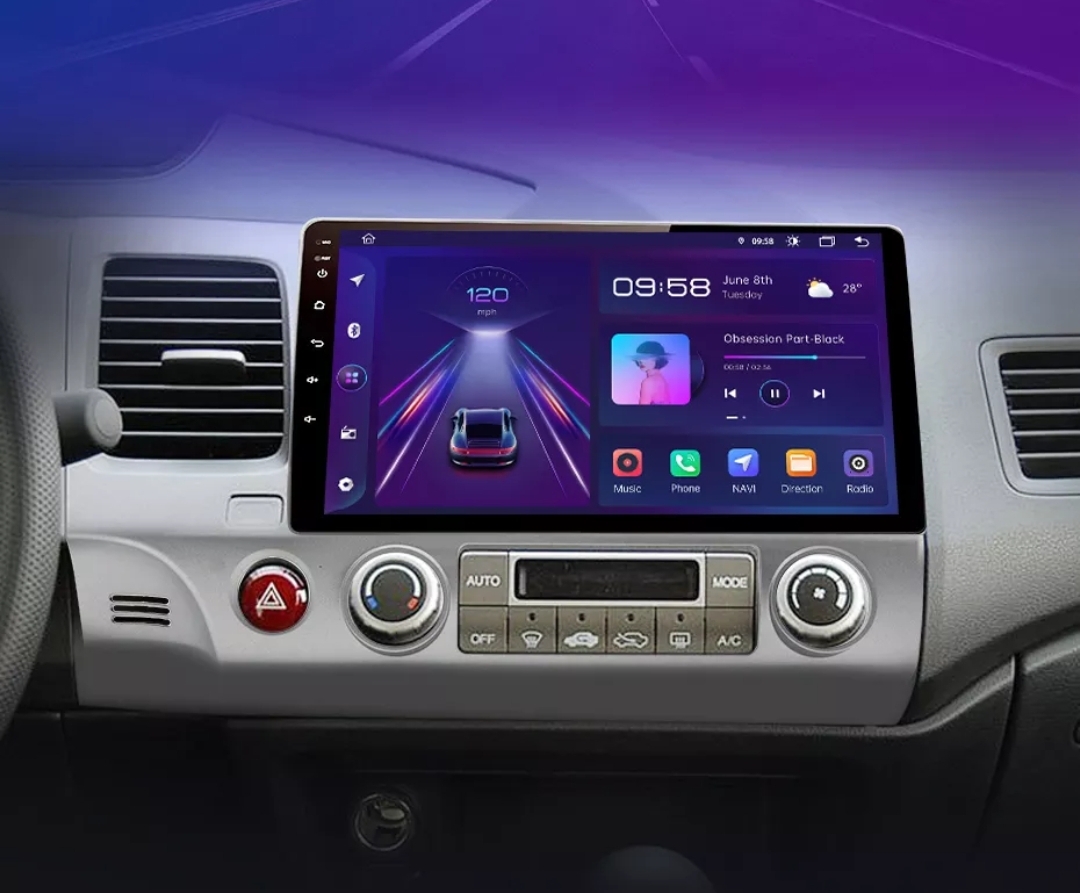 HONDA CIVIC 8 2005 - 2012 2DIN radio MULTIMEDIJA GPS KARTE EUROPE WIFI