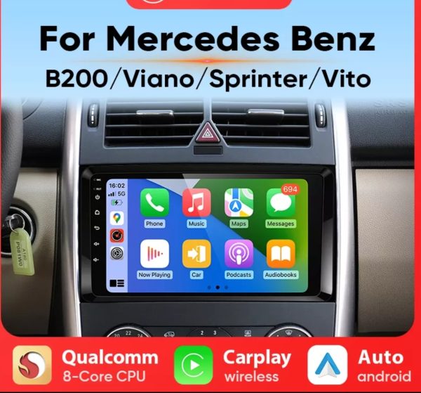 MERCEDES B KLAS VITO VIANO original MULTIMEDIJA ANDROID