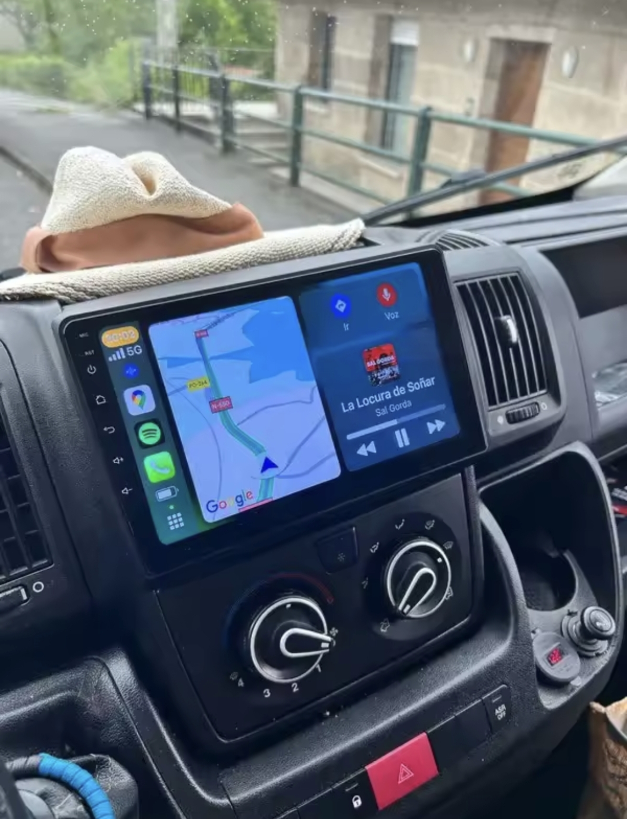 FIAT DUCATO 2008-2018 original multimedija 2din radio navigacija WIFI