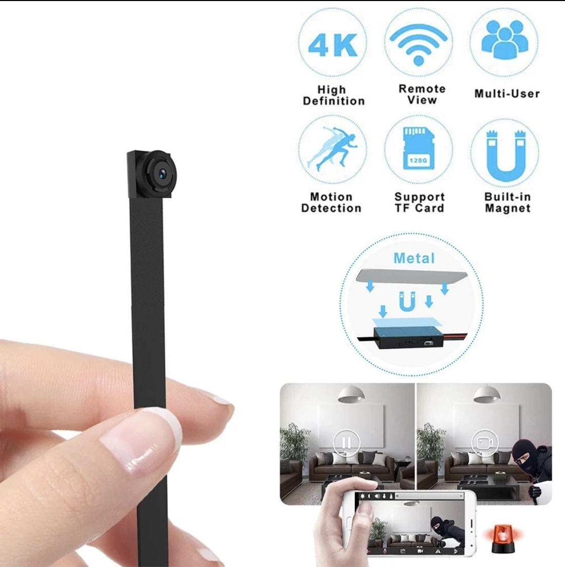 NAJMANJA MINI WIFI SKRIVENA KAMERA IP