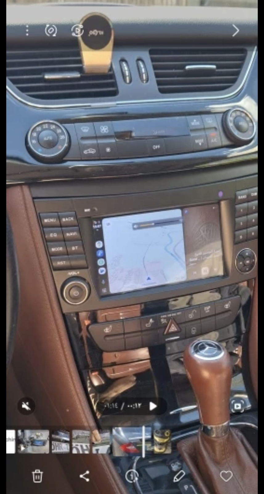 Original MULTIMEDIJA ZA E KLASA W211 W219 Android Navigacija WIFI 2DIN
