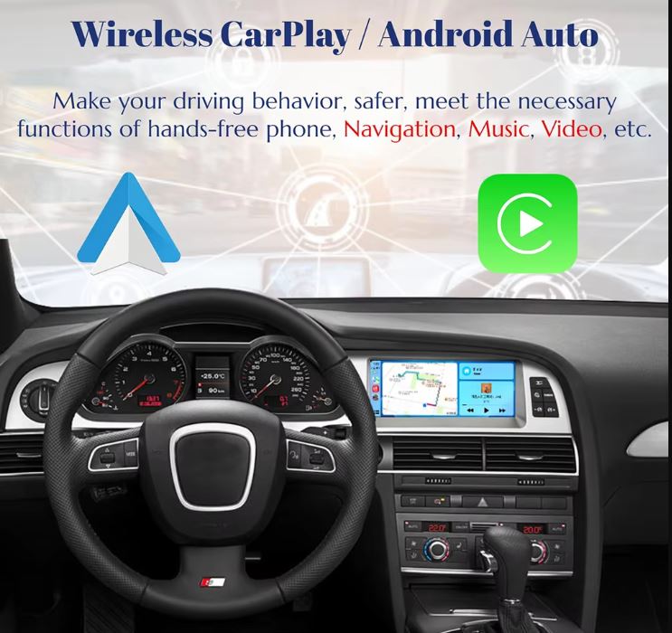 AUDI Q5 2006-2015 ORIGINAL MULTIMEDIJA ANDROID NAVIGACIJA GPS Wifi