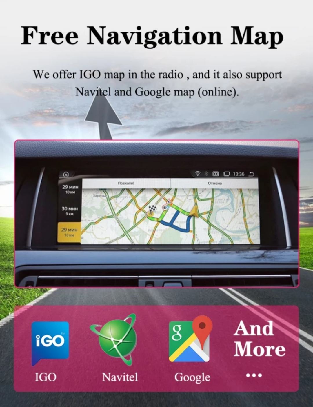 BMW E90 E91 E92 original navigacija android multimedija + iDRIVE WIFI