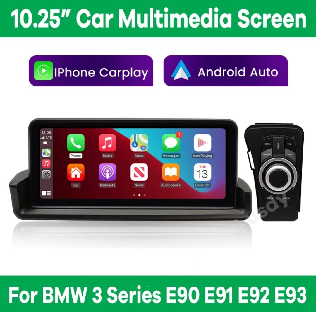 BMW E90 E91 E92 original navigacija android multimedija + iDRIVE WIFI