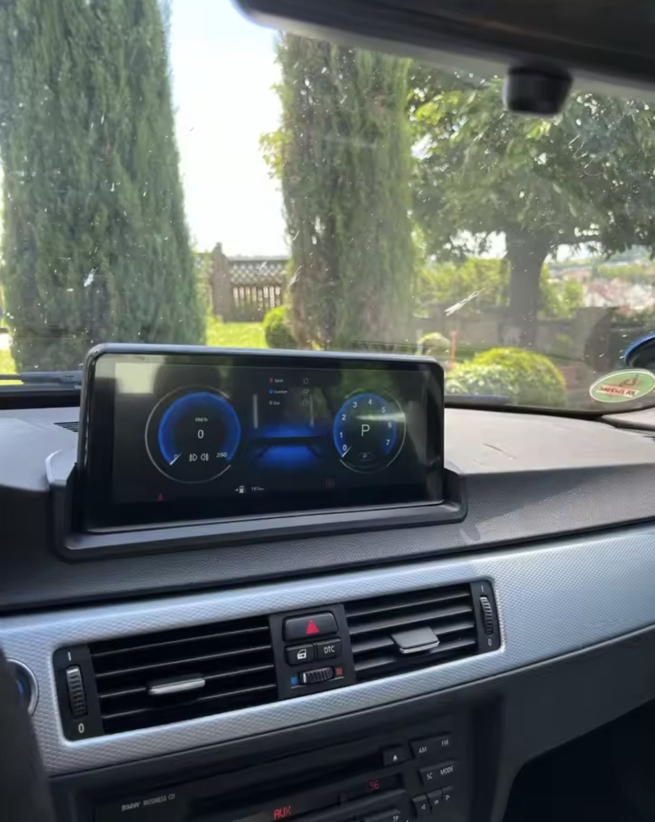 BMW E90 E91 E92 original navigacija android multimedija + iDRIVE WIFI