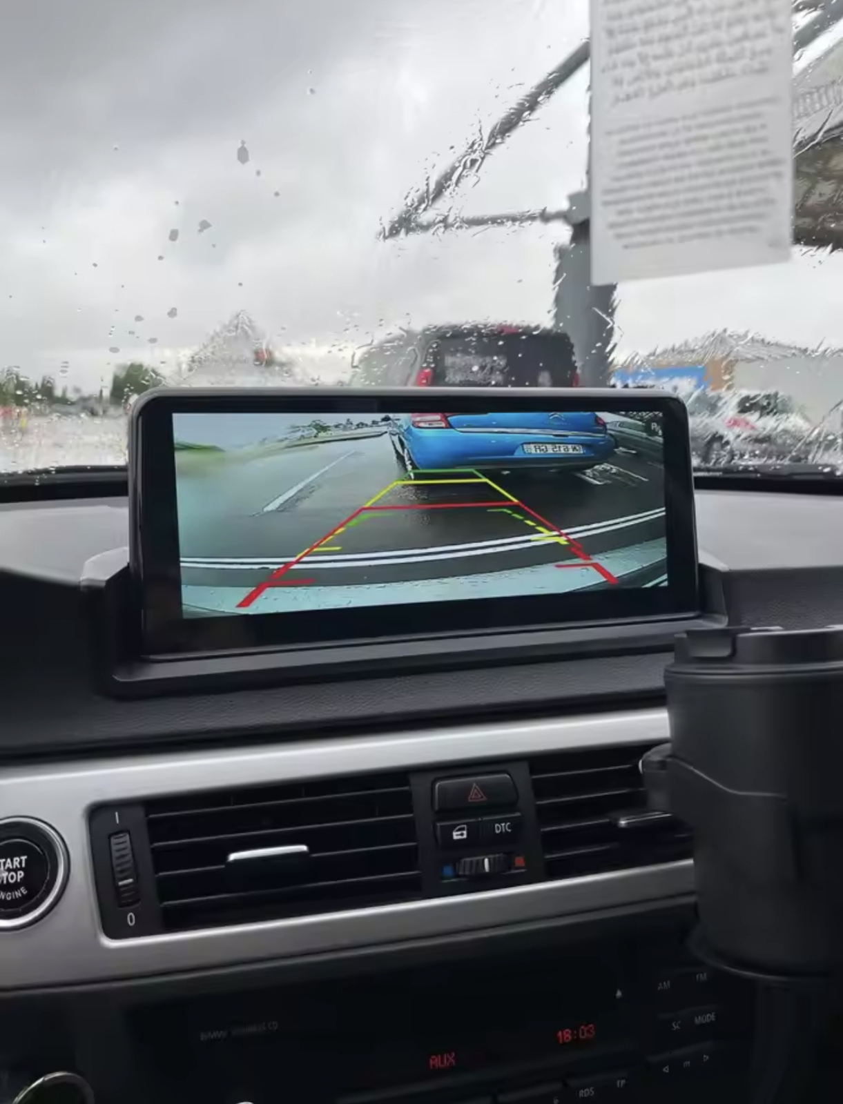 BMW E90 E91 E92 original navigacija android multimedija + iDRIVE WIFI