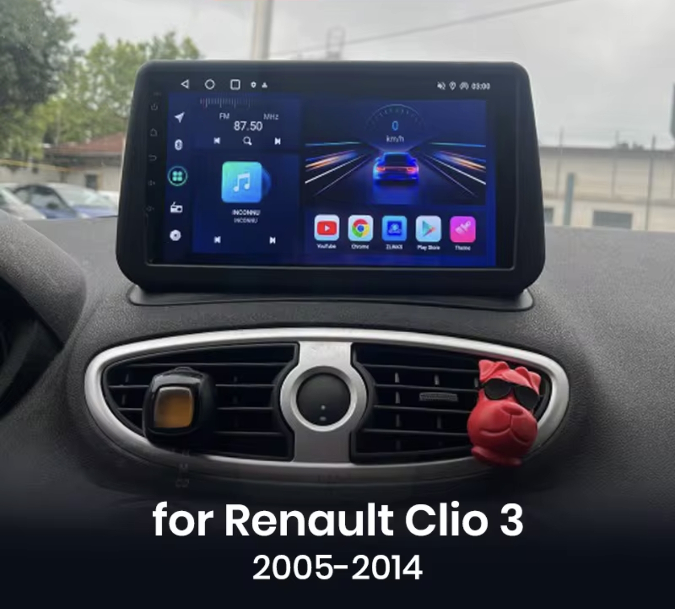 RENAULT CLIO 3 2005-2014 original ANDROID 2din RADIO MULTIMEDIJA NAVI